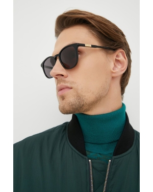 Gucci okulary przeciwsłoneczne męskie kolor czarny