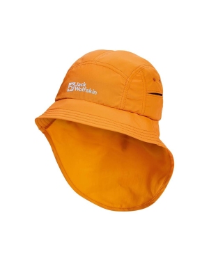 Jack Wolfskin kapelusz dziecięcy VILLI VENT LONG HAT K kolor pomarańczowy