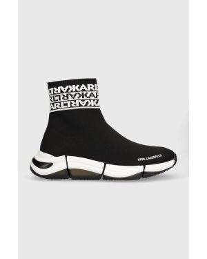Karl Lagerfeld sneakersy QUADRA KL63256 kolor czarny