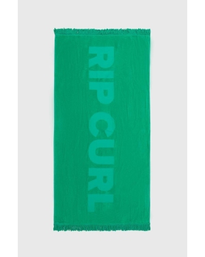 Rip Curl ręcznik bawełniany kolor zielony