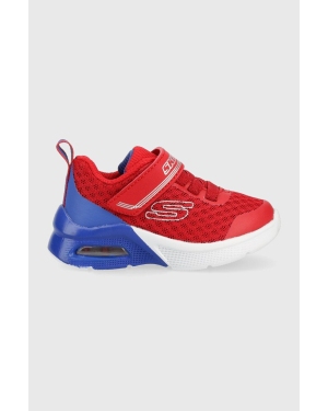 Skechers sneakersy dziecięce kolor czerwony