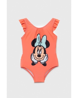 zippy jednoczęściowy strój kąpielowy niemowlęcy kolor pomarańczowy