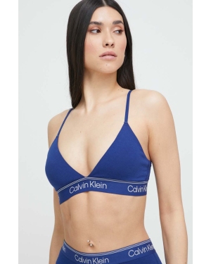 Calvin Klein Underwear biustonosz kolor niebieski wzorzysty