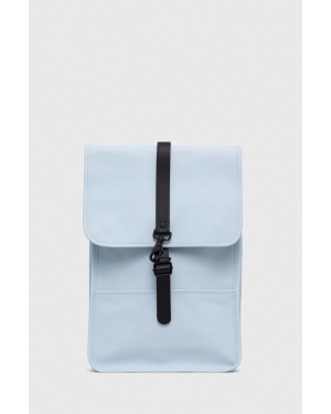 Rains plecak Backpack Mini 12800 kolor niebieski duży gładki 12800.81-81Sky