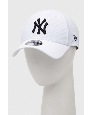 New Era czapka z daszkiem kolor biały wzorzysta NEW YORK YANKEES