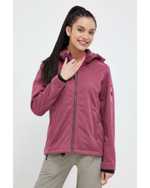 CMP kurtka outdoorowa kolor różowy