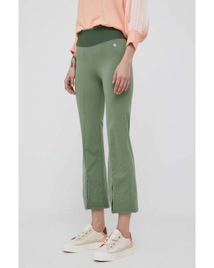Deha spodnie damskie kolor zielony