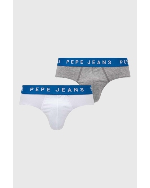 Pepe Jeans slipy 2-pack męskie kolor szary