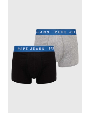 Pepe Jeans bokserki 2-pack męskie kolor czarny