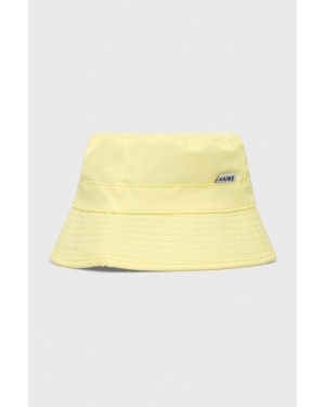 Rains kapelusz 20010 Bucket Hat kolor żółty