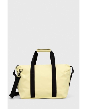 Rains torba 13190 Weekend Bag Small kolor żółty