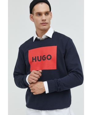Hugo bluza bawełniana 50467944 z nadrukiem