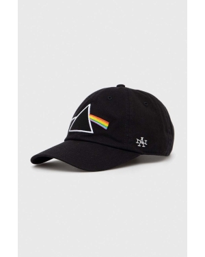 American Needle czapka z daszkiem bawełniana Pink Floyd kolor czarny z aplikacją