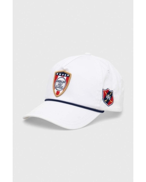 American Needle czapka z daszkiem bawełniana American Golf Classic kolor biały z aplikacją