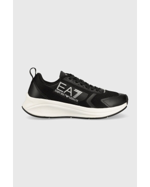 EA7 Emporio Armani sneakersy dziecięce kolor czarny