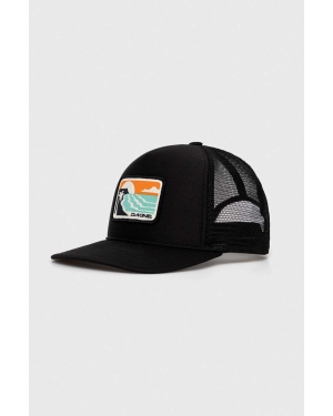 Dakine czapka z daszkiem kolor czarny z aplikacją