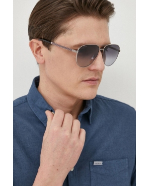 Gucci okulary przeciwsłoneczne 1 męskie kolor szary