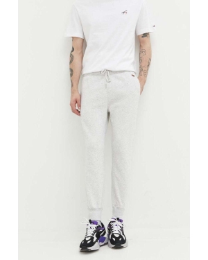 Abercrombie & Fitch spodnie dresowe kolor szary z nadrukiem