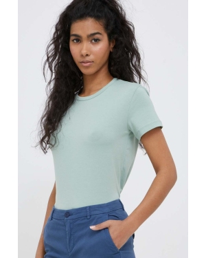 Colmar t-shirt damski kolor zielony
