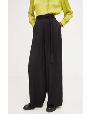 Answear Lab spodnie damskie kolor czarny proste high waist