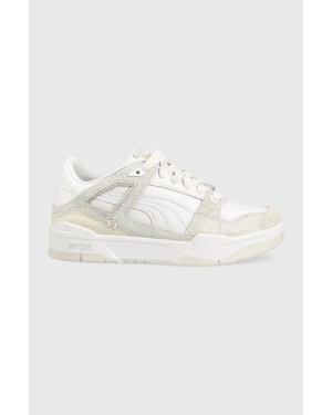Puma sneakersy skórzane Slipstream Premium kolor biały