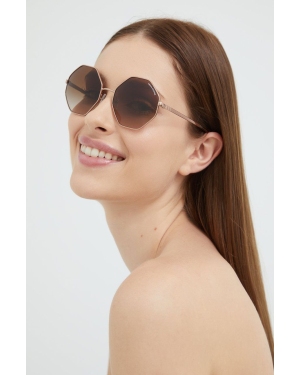 Armani Exchange Okulary przeciwsłoneczne 0AX2035S damskie kolor różowy