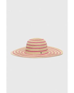 Lauren Ralph Lauren kapelusz kolor różowy