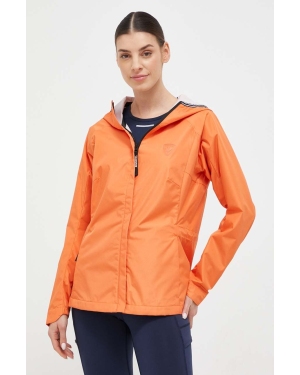 Rossignol kurtka przeciwdeszczowa damska kolor pomarańczowy