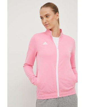 adidas Performance bluza treningowa Entrada 22 damska kolor różowy gładka
