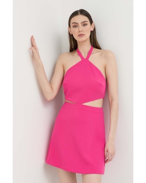 Marciano Guess sukienka kolor fioletowy mini prosta