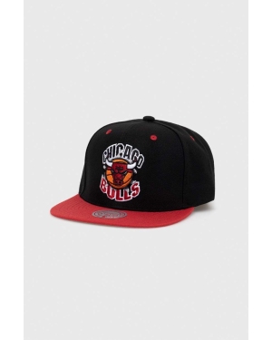 Mitchell&Ness czapka z daszkiem Chicago Bulls kolor czarny z aplikacją