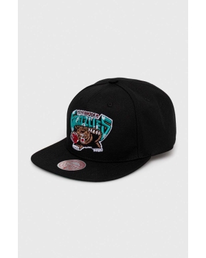 Mitchell&Ness czapka z daszkiem Vancouver Grizzlies kolor czarny z aplikacją