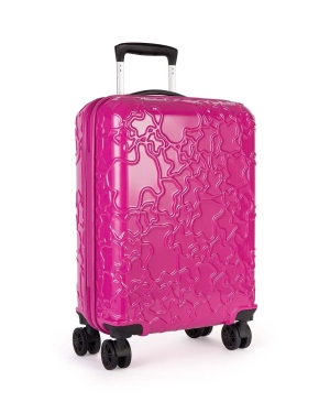Tous walizka kolor różowy
