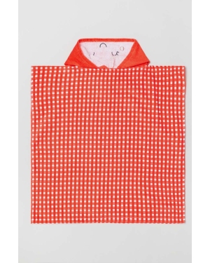 OVS ręcznik bawełniany dziecięcy kolor czerwony