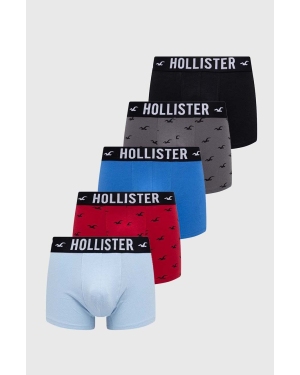 Hollister Co. bokserki 5-pack męskie kolor czerwony