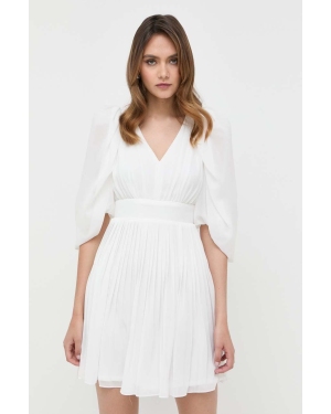 Morgan sukienka kolor biały mini rozkloszowana