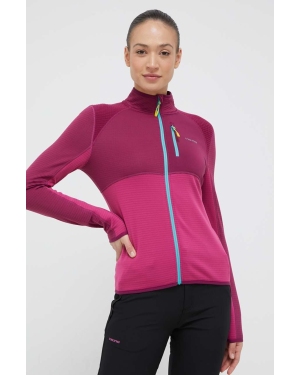 Viking bluza sportowa Midland kolor fioletowy wzorzysta