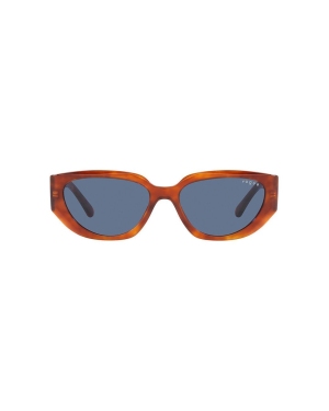 VOGUE okulary przeciwsłoneczne x Hailey Bieber damskie kolor pomarańczowy
