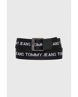 Tommy Jeans pasek męski kolor czarny