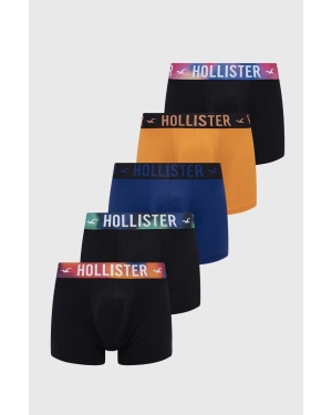 Hollister Co. bokserki 5-pack męskie kolor czarny
