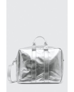 Answear Lab torba na laptopa kolor srebrny