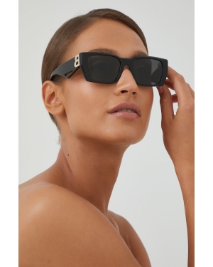 Burberry Okulary przeciwsłoneczne damskie kolor czarny