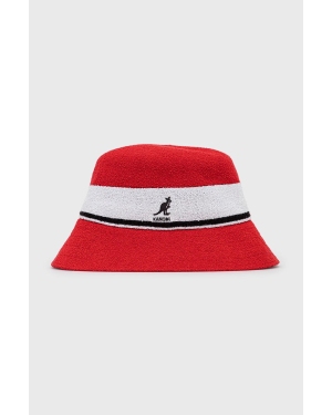 Kangol kapelusz kolor czerwony