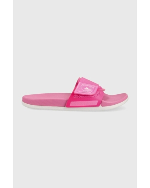 adidas by Stella McCartney klapki damskie kolor różowy