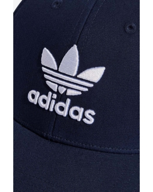 adidas Originals czapka z daszkiem bawełniana kolor granatowy wzorzysta IB9967-GRANATOWY