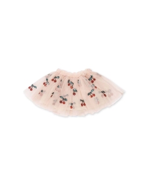 Konges Sløjd spódnica niemowlęca kolor różowy mini rozkloszowana