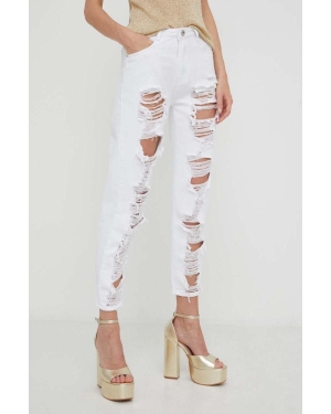 Answear Lab jeansy X kolekcja limitowana BE SHERO damskie high waist