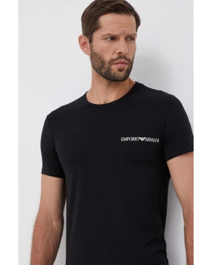 Emporio Armani Underwear t-shirt lounge 2-pack z nadrukiem