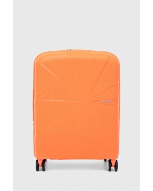 American Tourister walizka kolor pomarańczowy