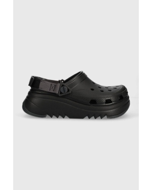 Crocs klapki Classic Hiker Xscape Clog damskie kolor czarny na platformie 208365
